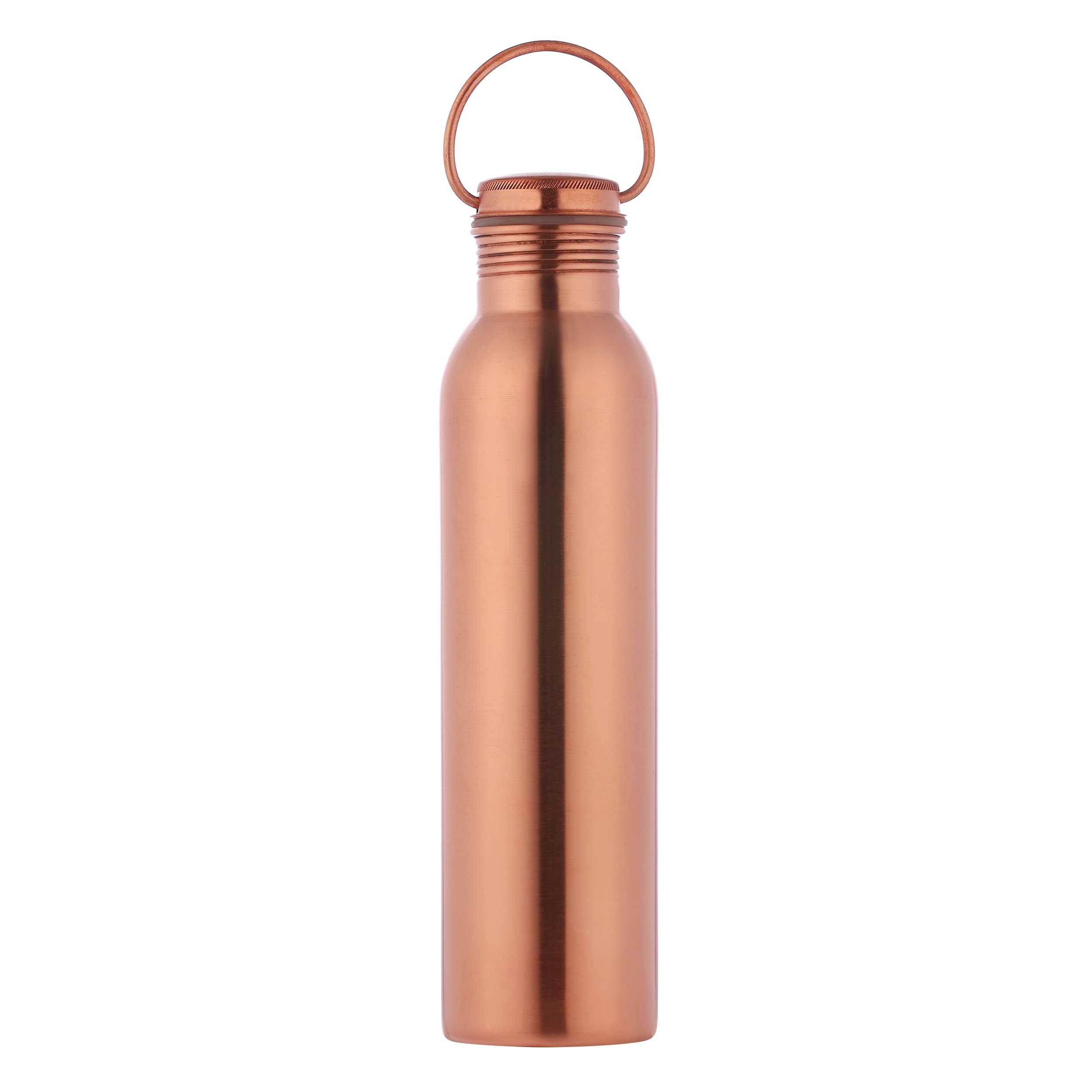 Amazon.com: Premium Pure Copper Water Bottle Matte Finish – 1000